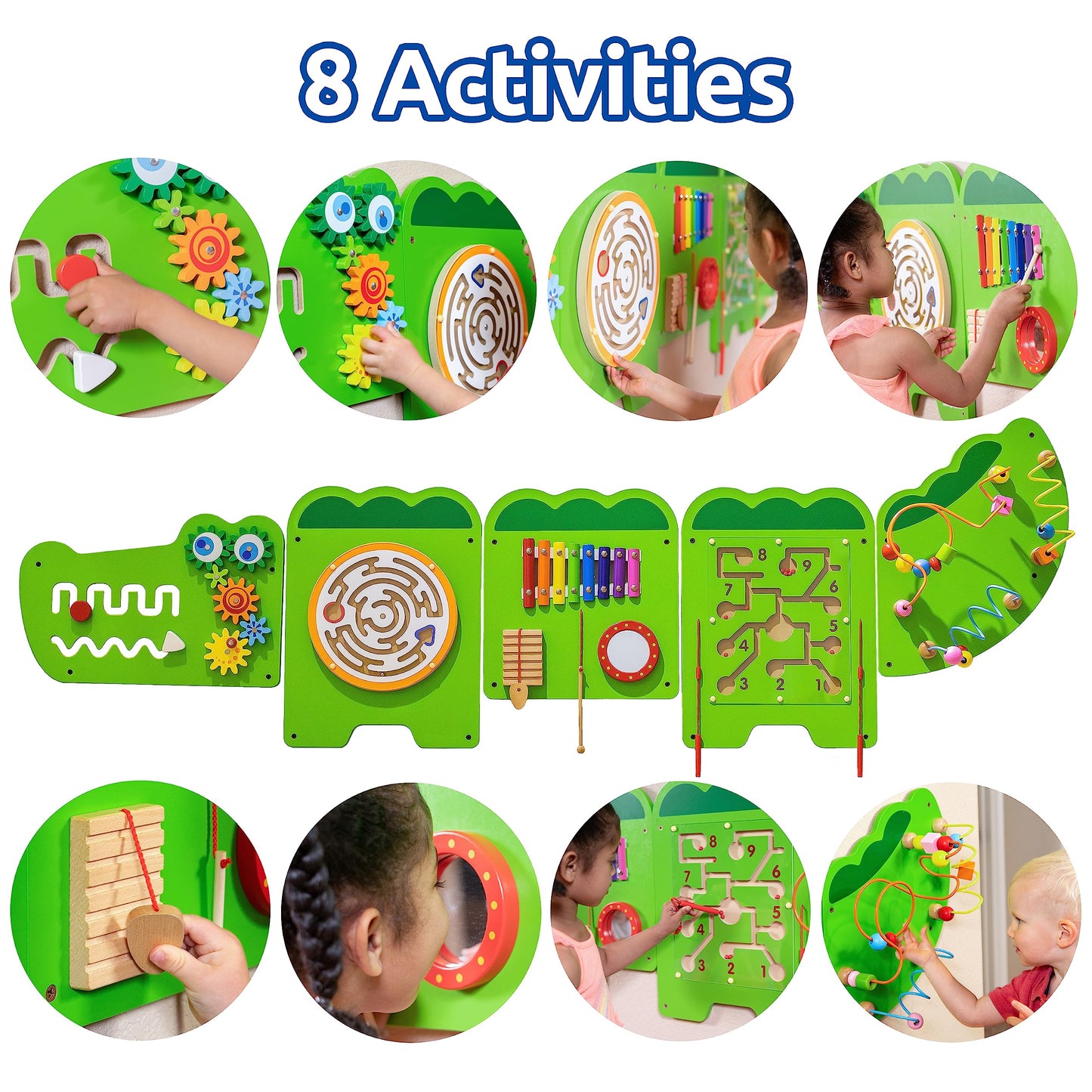 Crocodile Activity Wall Panels