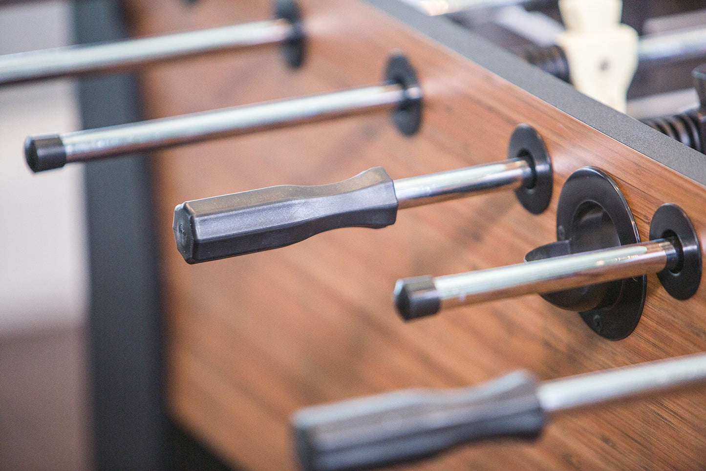 Foosball Table with Internal Ball