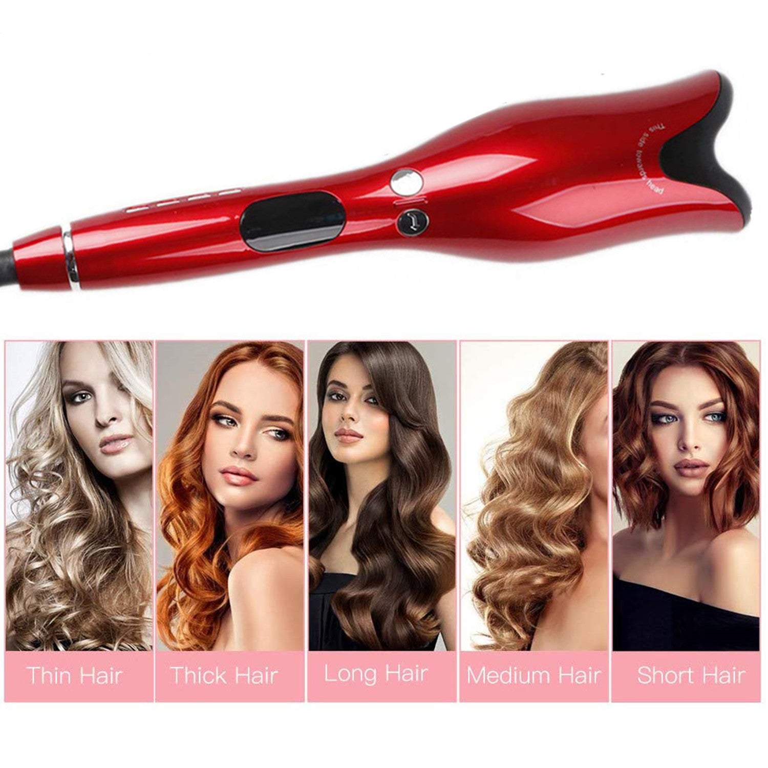 Air spin hair clearance curler