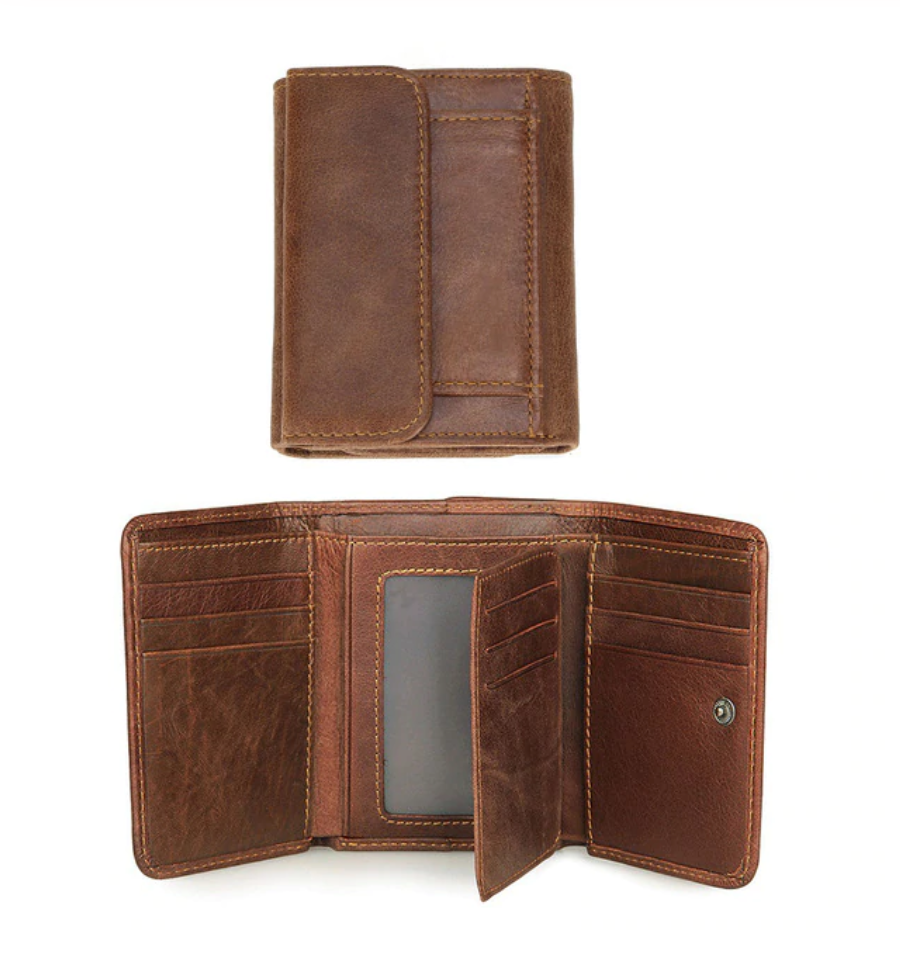 RFID & Anti Theft Trifold Wallet
